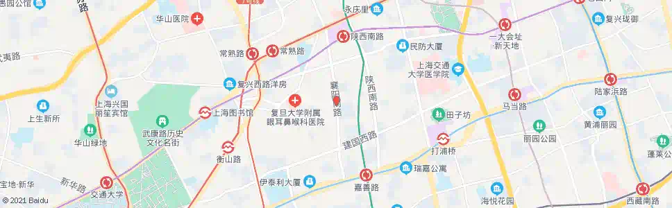 上海襄阳南路永嘉路_公交站地图_上海公交_妙搜公交查询2025