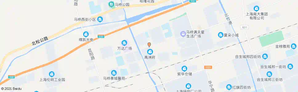 上海银春路富国路_公交站地图_上海公交_妙搜公交查询2025
