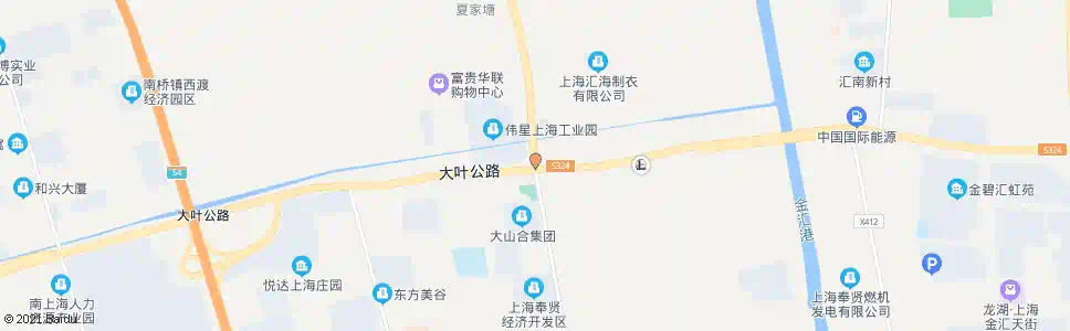 上海大叶公路金海公路_公交站地图_上海公交_妙搜公交查询2025