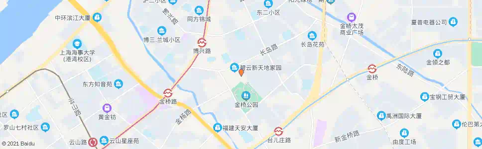上海台儿庄路长岛路_公交站地图_上海公交_妙搜公交查询2025
