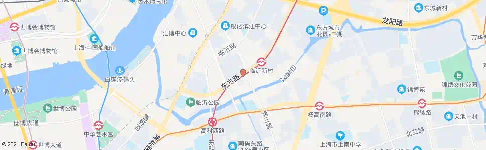 上海浦三路东方路_公交站地图_上海公交_妙搜公交查询2025