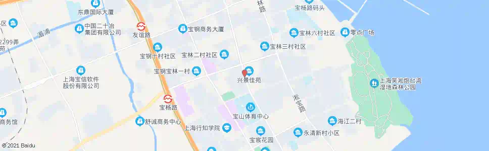 上海永清路宝杨路_公交站地图_上海公交_妙搜公交查询2025
