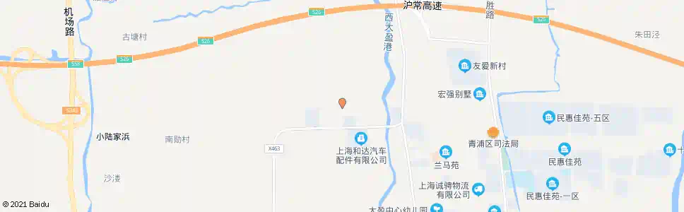 上海太联路双泾桥_公交站地图_上海公交_妙搜公交查询2025