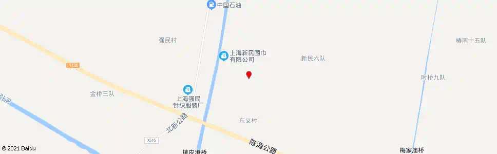 上海新民二队_公交站地图_上海公交_妙搜公交查询2025