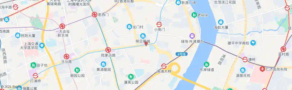 上海陆家浜路跨龙路_公交站地图_上海公交_妙搜公交查询2025