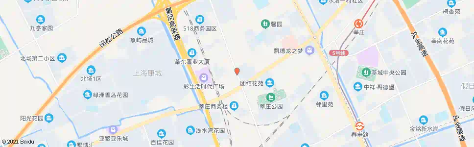 上海西环路莘潭路_公交站地图_上海公交_妙搜公交查询2025