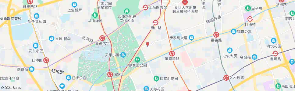 上海建国西路宛平南路_公交站地图_上海公交_妙搜公交查询2025