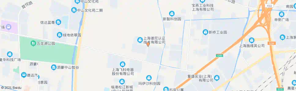 上海施园路中创路_公交站地图_上海公交_妙搜公交查询2025