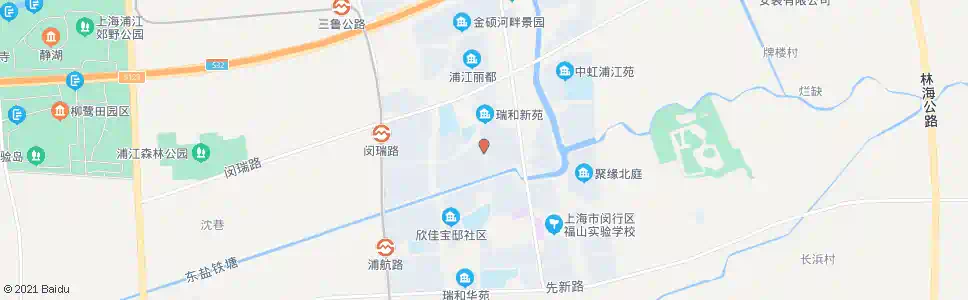 上海江航路浦涛路_公交站地图_上海公交_妙搜公交查询2025