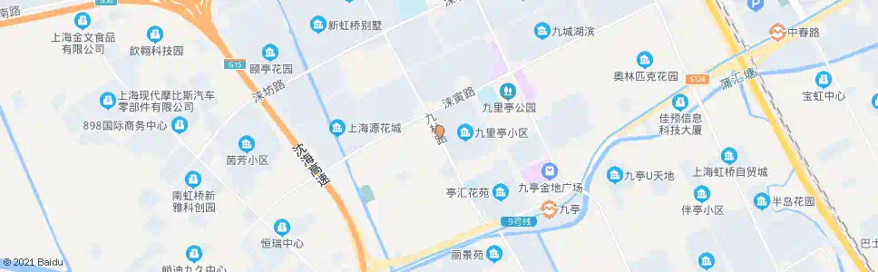 上海九杜路越联路_公交站地图_上海公交_妙搜公交查询2025