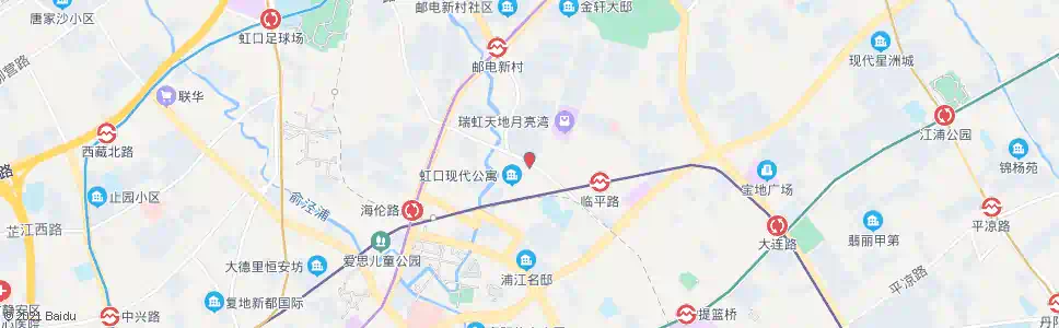 上海临平路张家巷_公交站地图_上海公交_妙搜公交查询2025