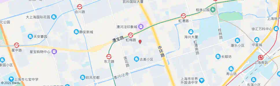 上海古美路漕宝路_公交站地图_上海公交_妙搜公交查询2025