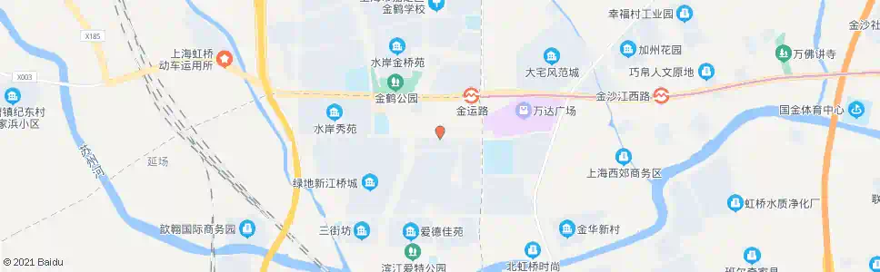 上海鹤旋路金园一路_公交站地图_上海公交_妙搜公交查询2025
