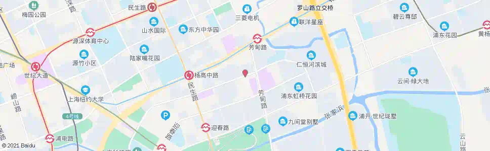 上海丁香路金松路_公交站地图_上海公交_妙搜公交查询2025