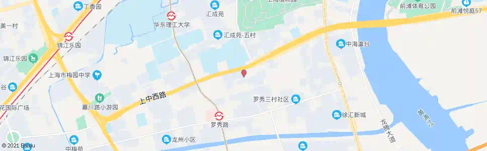 上海长桥路上中路_公交站地图_上海公交_妙搜公交查询2025