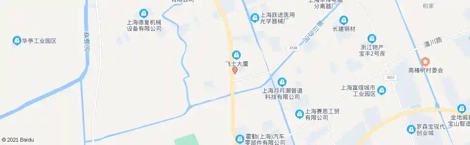 上海樊家宅(沪太路新川沙路)_公交站地图_上海公交_妙搜公交查询2025