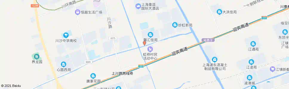 上海川周公路川六路_公交站地图_上海公交_妙搜公交查询2025