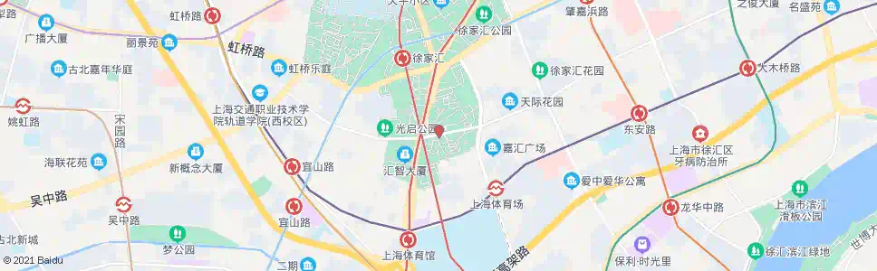 上海南丹东路漕溪北路_公交站地图_上海公交_妙搜公交查询2025
