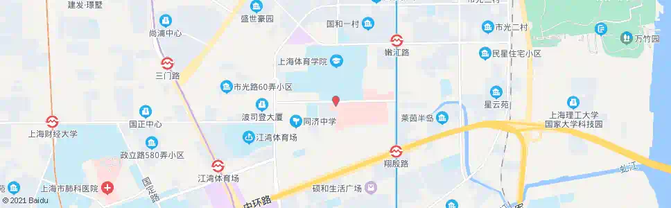 上海海军门诊部_公交站地图_上海公交_妙搜公交查询2025