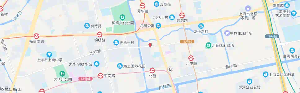 上海莲园路沪南路_公交站地图_上海公交_妙搜公交查询2025