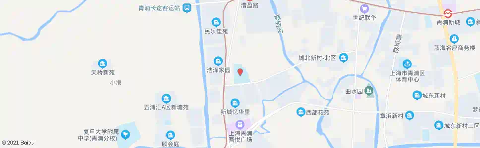 上海青赵公路漕盈路(实验中学)_公交站地图_上海公交_妙搜公交查询2025