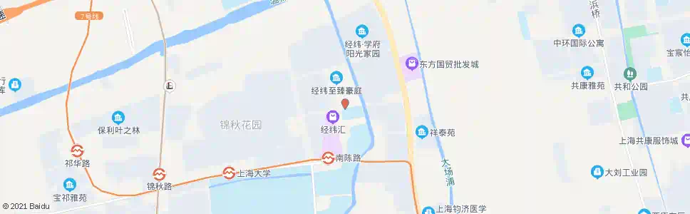 上海纬地路经地路_公交站地图_上海公交_妙搜公交查询2025