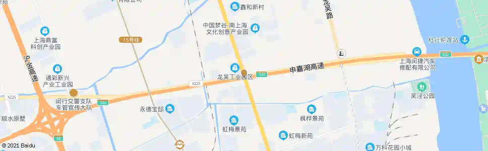 上海虹梅南路放鹤路_公交站地图_上海公交_妙搜公交查询2025