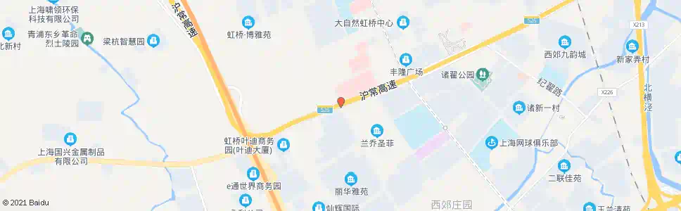 上海金光路北青公路_公交站地图_上海公交_妙搜公交查询2025