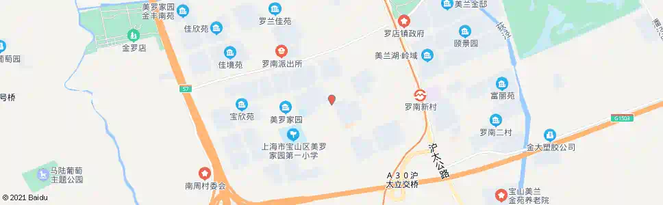 上海美安路陆翔路_公交站地图_上海公交_妙搜公交查询2025
