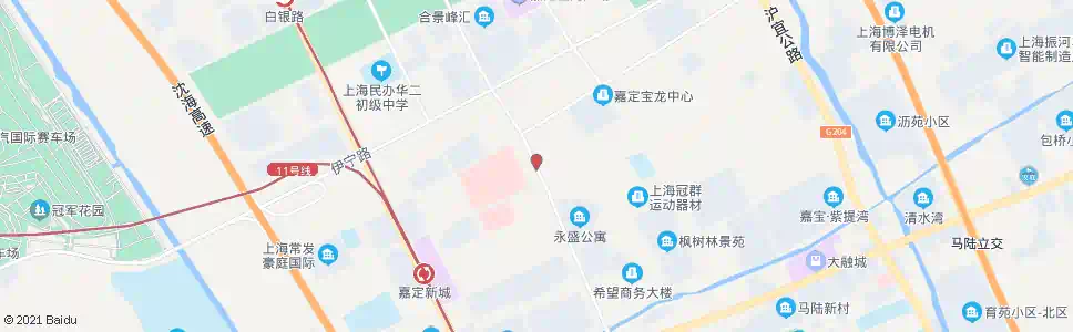 上海永盛路双丁路_公交站地图_上海公交_妙搜公交查询2025
