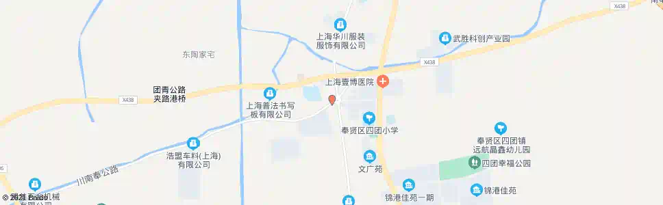 上海四团加油站_公交站地图_上海公交_妙搜公交查询2025