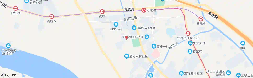 上海和龙路花山路_公交站地图_上海公交_妙搜公交查询2025