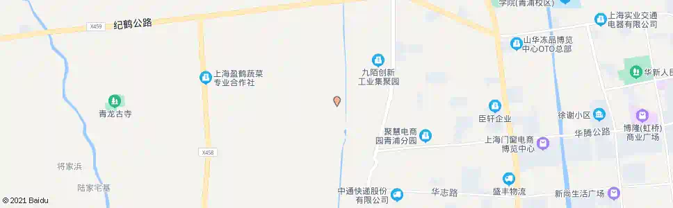 上海华丹路淮海村路_公交站地图_上海公交_妙搜公交查询2025