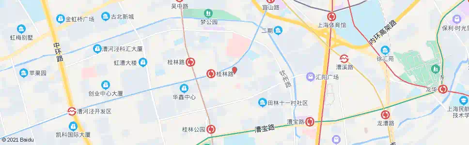 上海柳州路宜山路_公交站地图_上海公交_妙搜公交查询2025