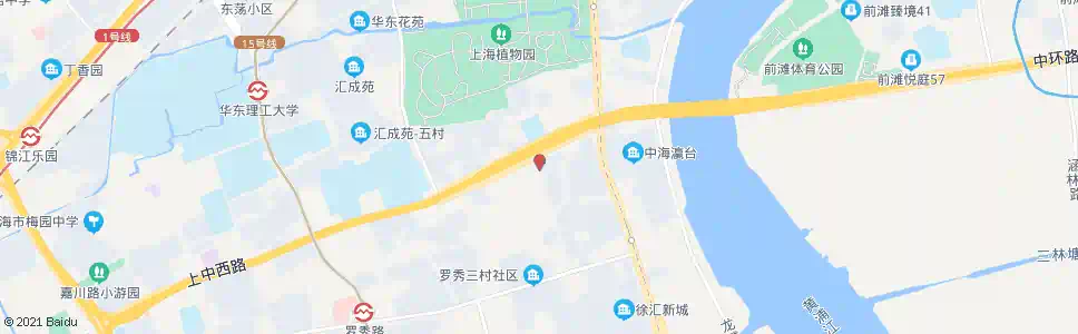 上海平福路上中路_公交站地图_上海公交_妙搜公交查询2025