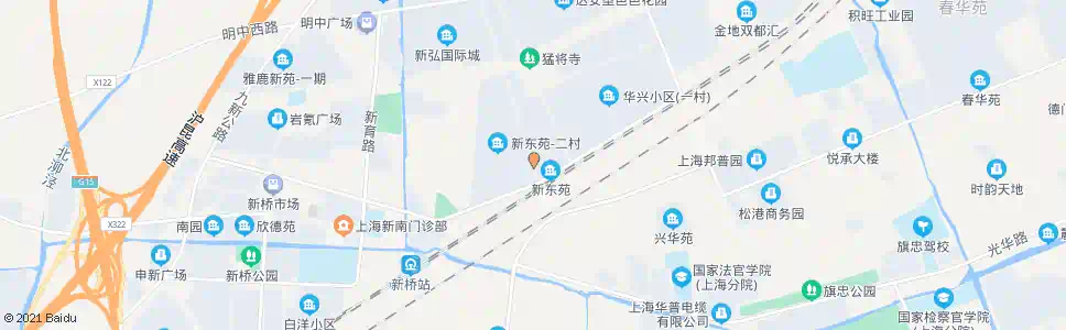 上海新东苑三期_公交站地图_上海公交_妙搜公交查询2025