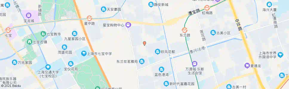 上海龙茗路东兰路_公交站地图_上海公交_妙搜公交查询2025