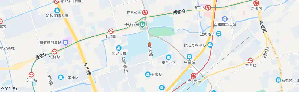 上海上海师大_公交站地图_上海公交_妙搜公交查询2025