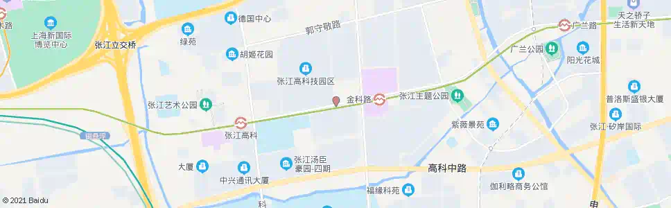 上海祖冲之路居里路_公交站地图_上海公交_妙搜公交查询2025