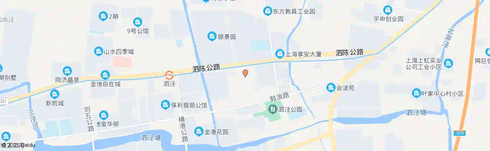 上海泗泾镇政府_公交站地图_上海公交_妙搜公交查询2025