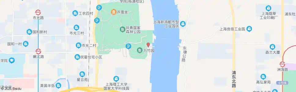 上海嫩江码头_公交站地图_上海公交_妙搜公交查询2025