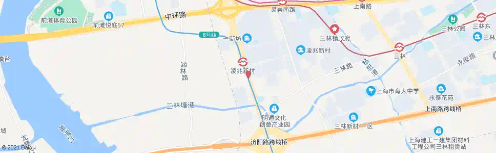 上海济阳路凌兆路_公交站地图_上海公交_妙搜公交查询2025