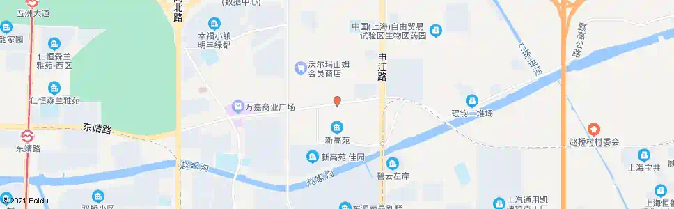 上海东靖路高设路_公交站地图_上海公交_妙搜公交查询2025