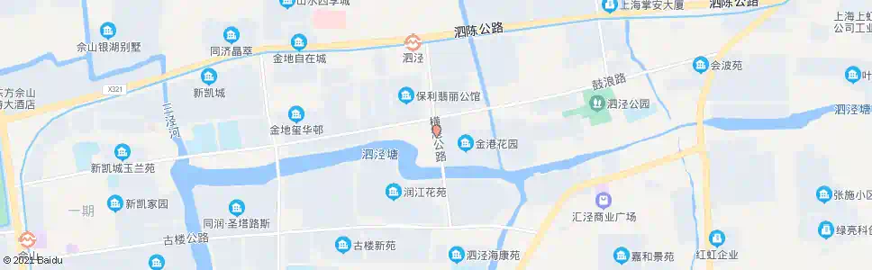 上海横港公路泗凤公路_公交站地图_上海公交_妙搜公交查询2025