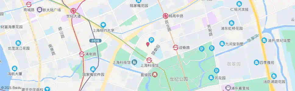 上海浦东新区办公中心_公交站地图_上海公交_妙搜公交查询2025