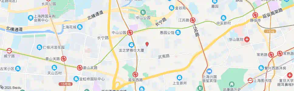 上海安化路定西路_公交站地图_上海公交_妙搜公交查询2025