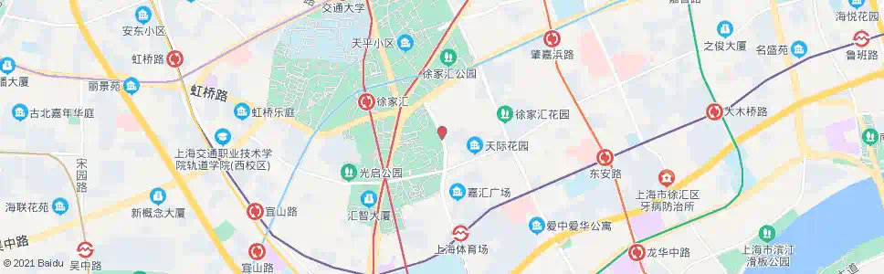 上海天钥桥路辛耕路(招呼站)_公交站地图_上海公交_妙搜公交查询2025
