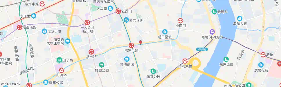 上海大兴街陆家浜路_公交站地图_上海公交_妙搜公交查询2025