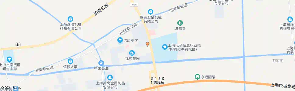 上海洪中路瓦洪公路_公交站地图_上海公交_妙搜公交查询2025
