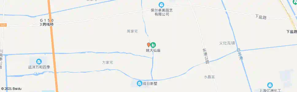 上海姚家庙_公交站地图_上海公交_妙搜公交查询2025